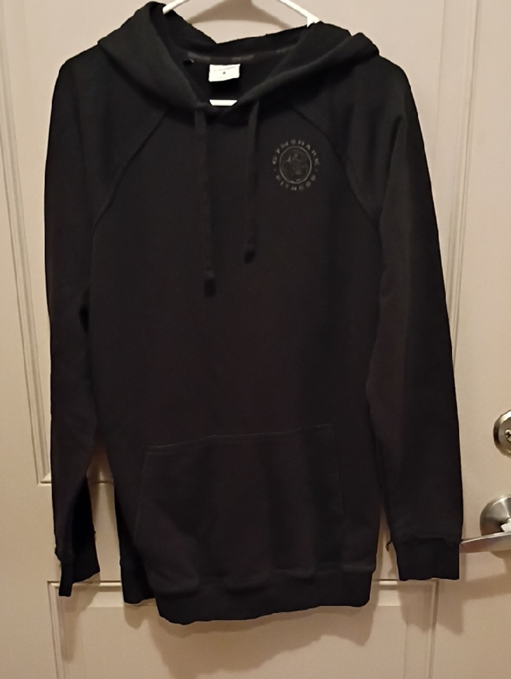 Gymshark Men's Black Pullover Hoodie Size M